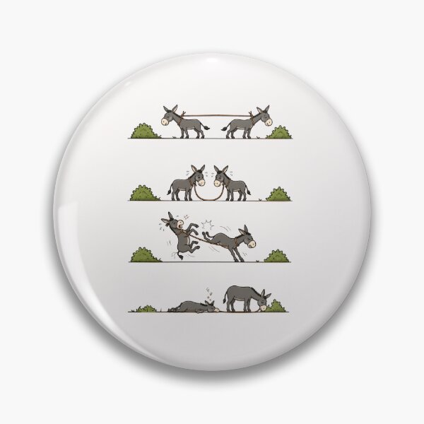 Item preview, Funny Donkey Cartoon Adventure designed and sold by waikibi ⭐⭐⭐⭐⭐.