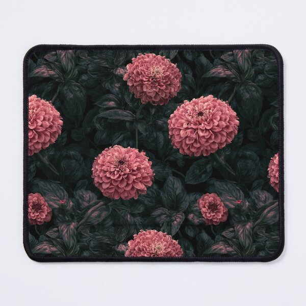 Item preview, Graceful Zinnia  - Botanical Garden Pattern - Valentine Gifts For wife designed and sold by RoyalStarsPatts.