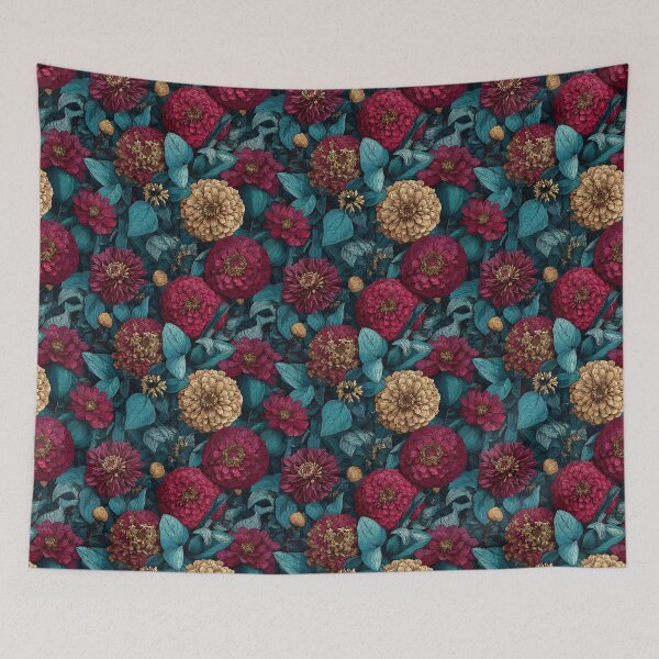 Item preview, Unique Zinnia Flower - Hawaiian Flower Pattern - Valentine Gifts For women designed and sold by RoyalStarsPatts.