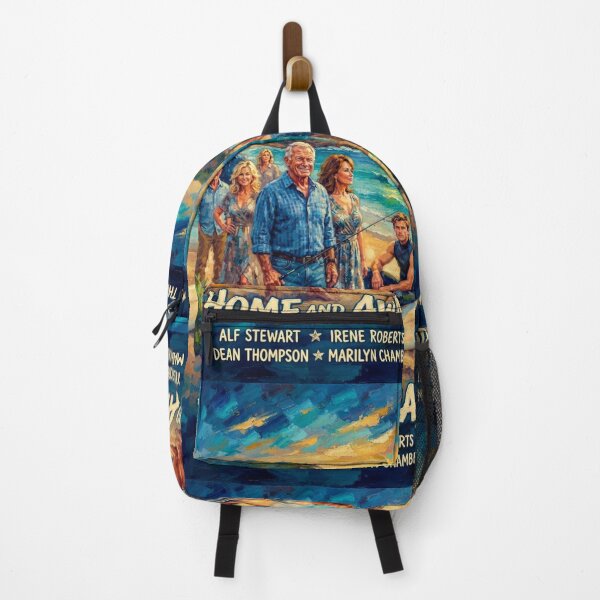 Item preview, Home and Away Beach Drama Fine Art Tribute designed and sold by Art's Diner.