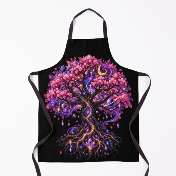 Item preview, Cosmic Tree of Life – Celestial Blossoms & Eternal Universe designed and sold by TroviTutto.