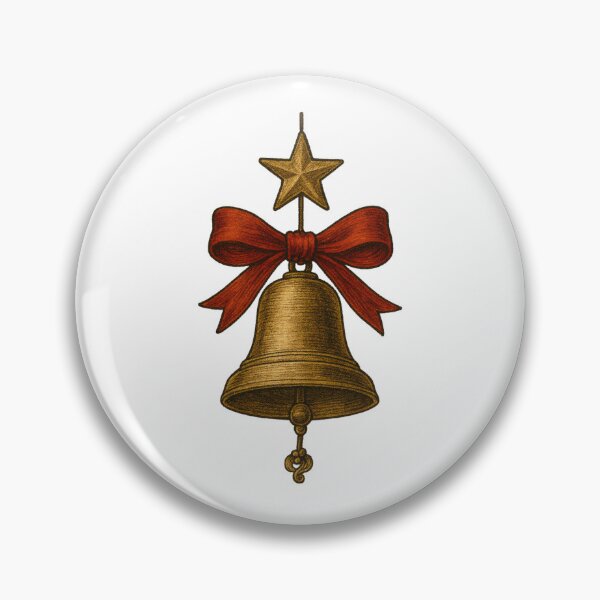 Item preview, Vintage Christmas Bell designed and sold by DustyCuriositie.