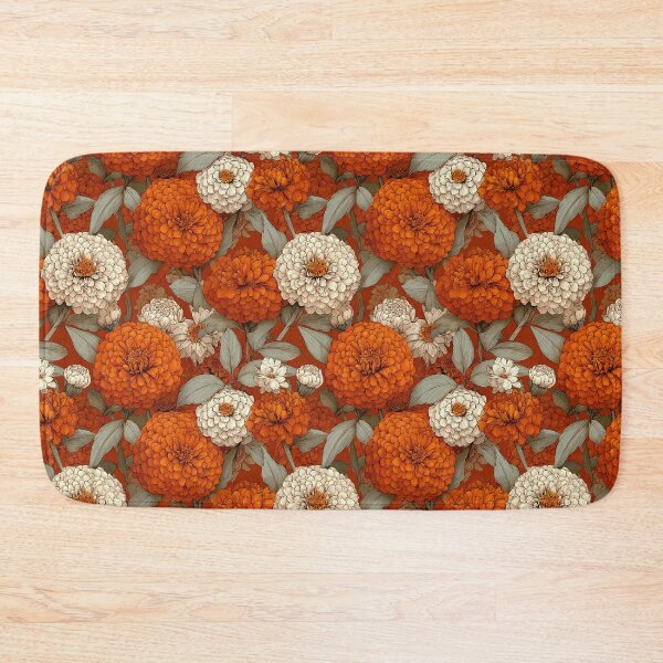 Item preview, Exotic Zinnia Texture  - Birthday Flower Pattern - Valentine'S Day Gifts designed and sold by RoyalStarsPatts.