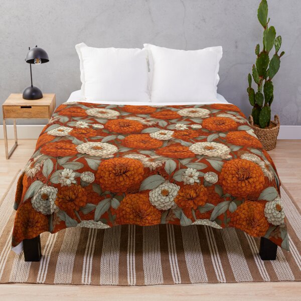 Item preview, Exotic Zinnia Texture - Birthday Flower Pattern - Valentine'S Day Gifts designed and sold by RoyalStarsPatts.