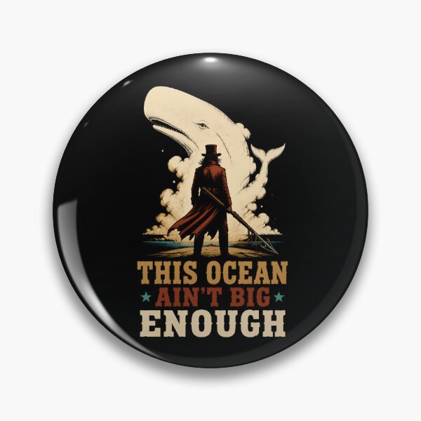 Item preview, Moby Dick: This Ocean Ain't Big Enough designed and sold by Fenay Designs.