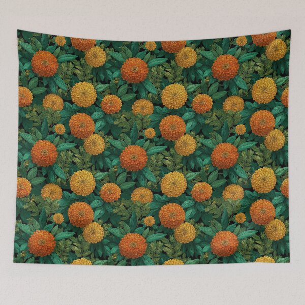 Item preview, Flourishing Zinnia Flower  - Birth Flower Pattern - Valentine'S Day Gifts For Her designed and sold by RoyalStarsPatts.