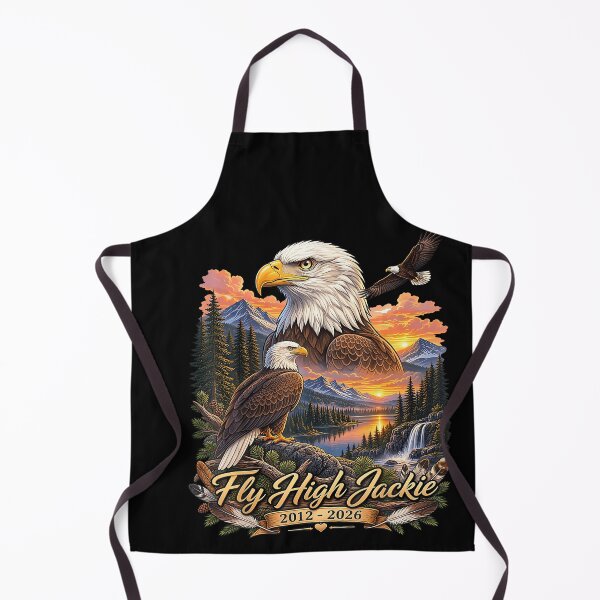 Item preview, Fly Free Jackie Big Bear Bald Eagle Memorial Tribute designed and sold by Teansnack.