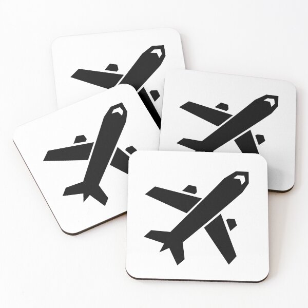 Item preview, Geometric Airplane – Minimalist Aviation Travel Art designed and sold by matybrak.