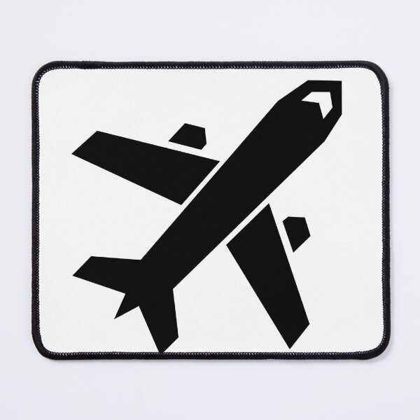 Item preview, Geometric Airplane – Minimalist Aviation Travel Art designed and sold by matybrak.