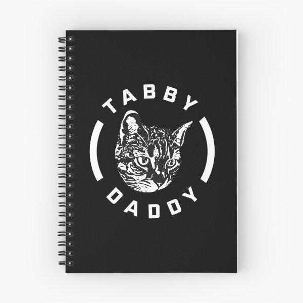 Item preview, Tabby Daddy Cat Face Emblem Black and White Art designed and sold by OlyvieArt.