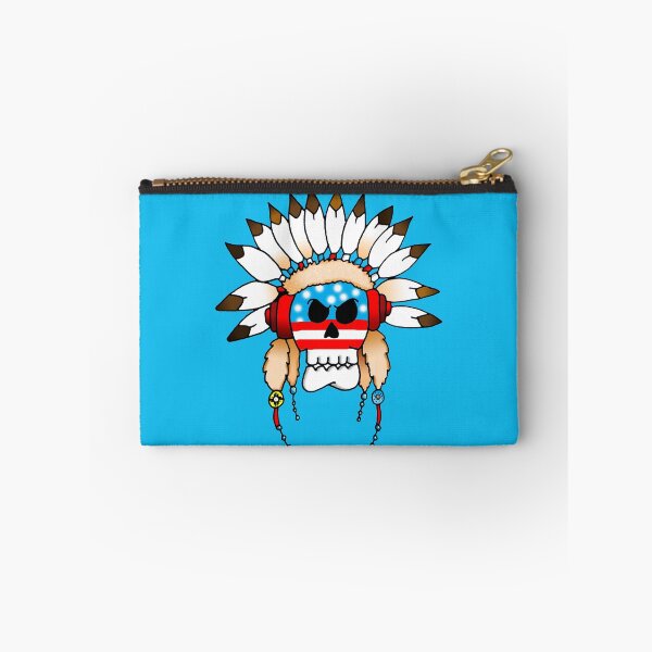 Item preview, DJ NATIVE AMERICAN SKULL designed and sold by JasonTrivettart.
