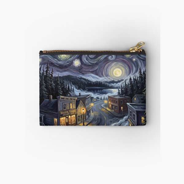 Item preview, Castle Rock Starry Night Horror Landscape designed and sold by Bad-Decisions-Designs.