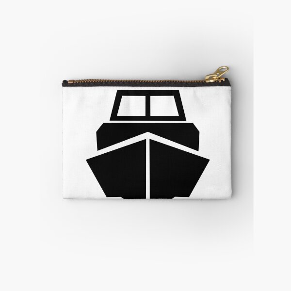 Item preview, Geometric Ship – Minimalist Nautical Travel Art designed and sold by matybrak.