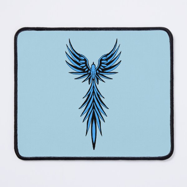 Item preview, Blue Phoenix Tribal Firebird Graphic designed and sold by URSM.