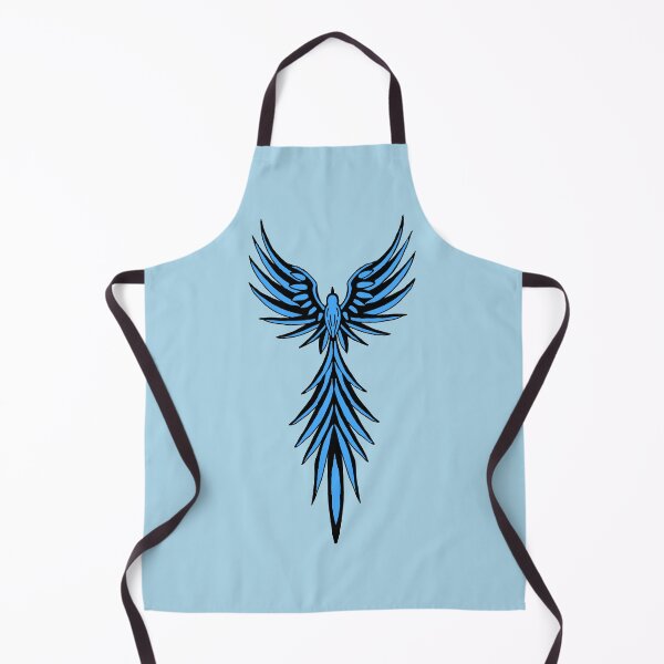Item preview, Blue Phoenix Tribal Firebird Graphic designed and sold by URSM.
