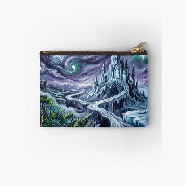 Item preview, Nevernever Starry Night Fantasy Landscape designed and sold by Bad-Decisions-Designs.