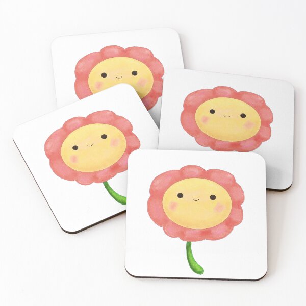 Item preview, Cute red flower designed and sold by lorana-atelier.