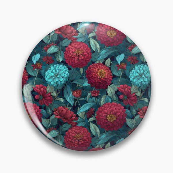Item preview, Stunning Zinnia  - Flower Bouquet Pattern - Wedding Anniversary Gifts designed and sold by RoyalStarsPatts.