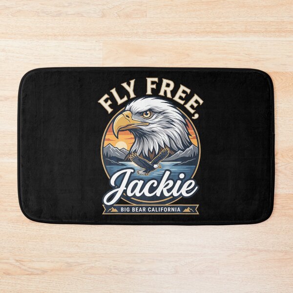 Item preview, Fly Free Jackie Big Bear Bald Eagle Memorial Tribute designed and sold by Teansnack.