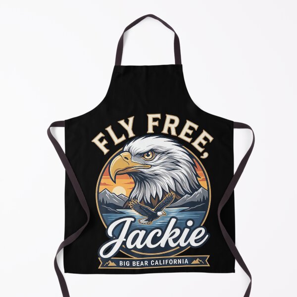 Item preview, Fly Free Jackie Big Bear Bald Eagle Memorial Tribute designed and sold by Teansnack.