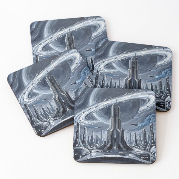 Item preview, Viltrum Starry Night Comic Art Landscape designed and sold by Bad-Decisions-Designs.
