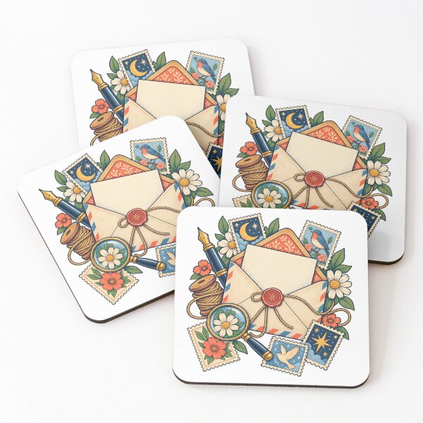 Item preview, Pen Pal Postage Treasures designed and sold by UrbanCanvvas.