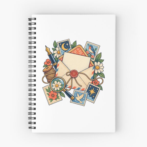 Item preview, Pen Pal Postage Treasures designed and sold by UrbanCanvvas.