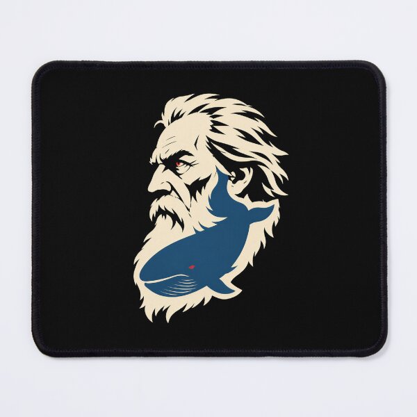 Item preview, Moby Dick: Ahab and Whale Double Portrait designed and sold by Fenay Designs.