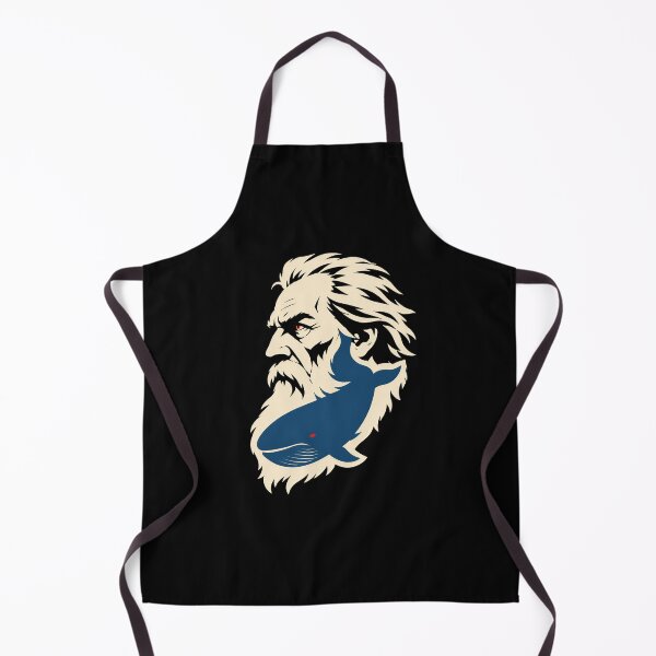 Item preview, Moby Dick: Ahab and Whale Double Portrait designed and sold by Fenay Designs.
