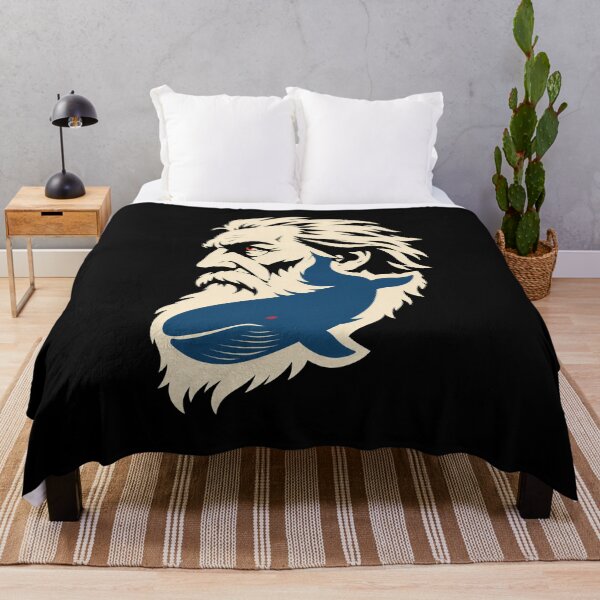 Item preview, Moby Dick: Ahab and Whale Double Portrait designed and sold by Fenay Designs.