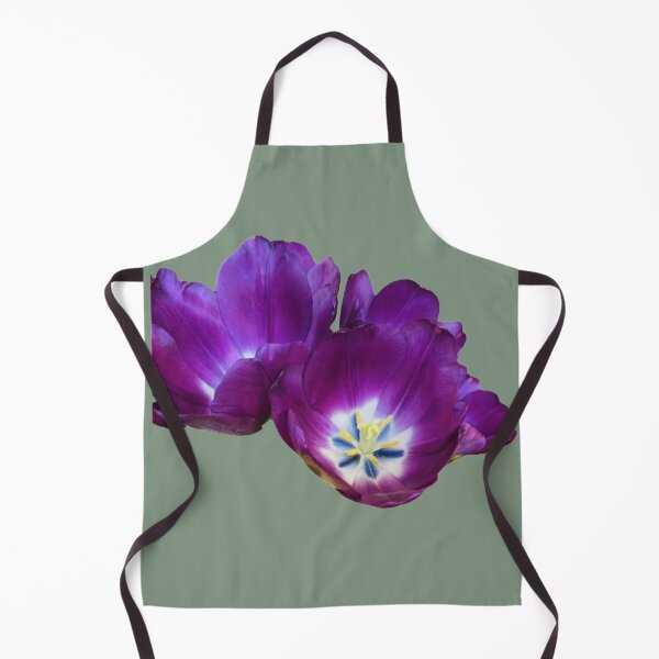 Item preview, Isolated Purple Tulip Blossom Cluster Macro Cutout designed and sold by BalkanBloom.