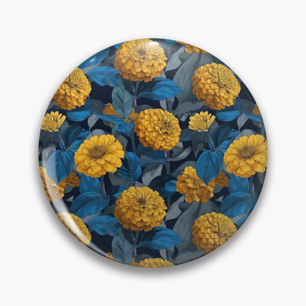 Item preview, Unique Zinnia - Flower Floral Pattern - Wedding Gifts designed and sold by RoyalStarsPatts.