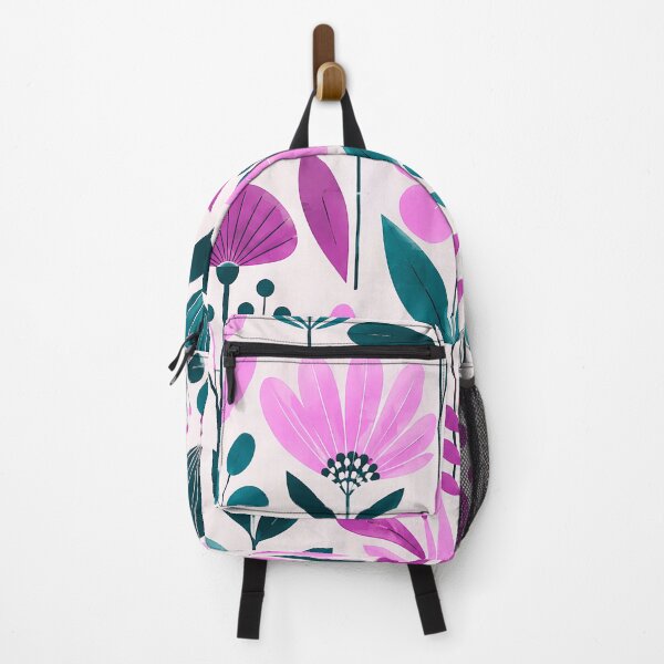 Item preview, Mid-Century Botanical Harmony – Retro Floral Pattern designed and sold by infinitearte.