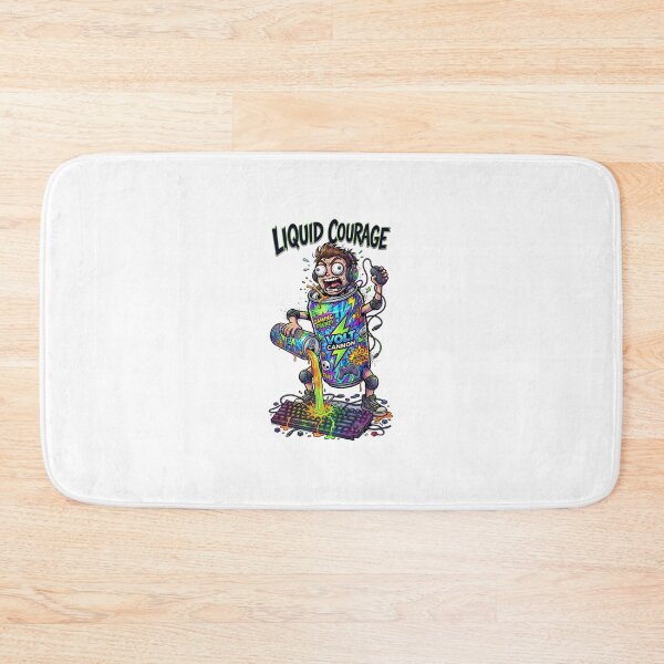 Item preview, Funny Gamer Energy Drink Liquid Courage Graphic designed and sold by jhgjykuo.