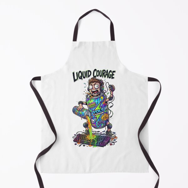 Item preview, Funny Gamer Energy Drink Liquid Courage Graphic designed and sold by jhgjykuo.