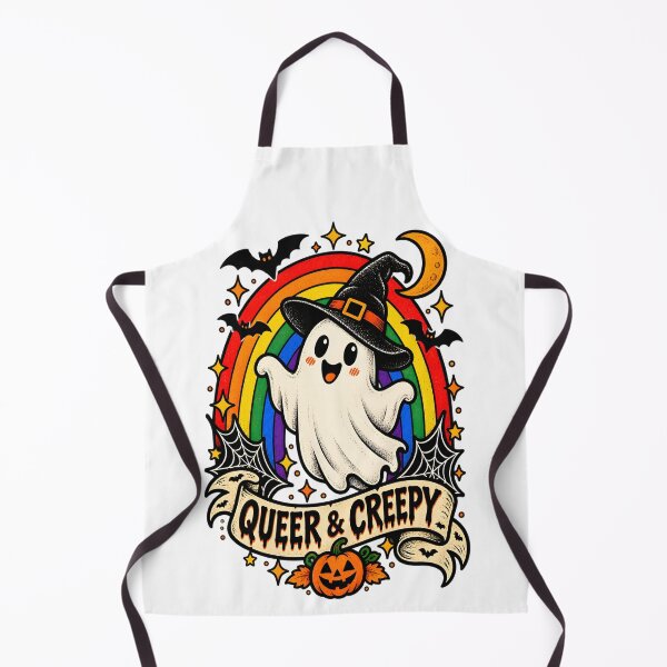Item preview, Queer and Creepy - Halloween LGBTQ Rainbow Pride designed and sold by Travelslightly.