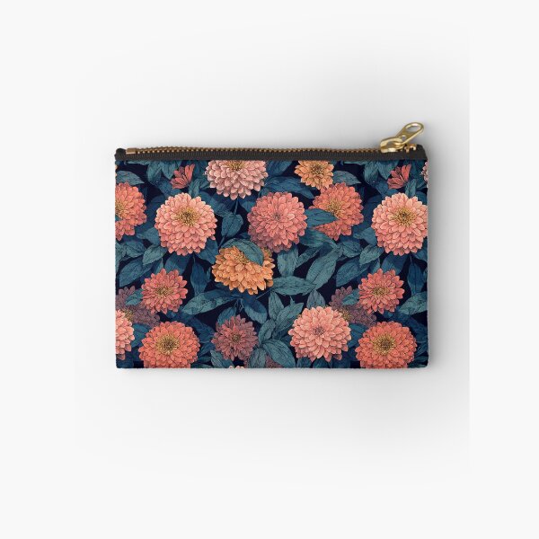 Item preview, Classic Zinnia Floral - Flower Floral Pattern - Bridesmaid Gifts designed and sold by RoyalStarsPatts.