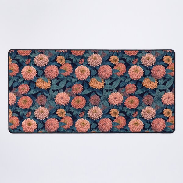 Item preview, Classic Zinnia Floral - Flower Floral Pattern - Bridesmaid Gifts designed and sold by RoyalStarsPatts.