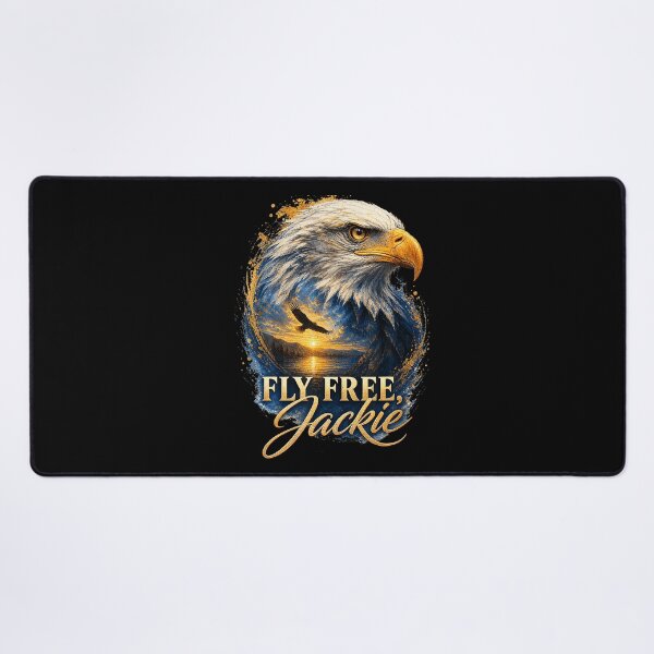 Item preview, Fly Free Jackie Big Bear Eagle Memorial designed and sold by Teansnack.