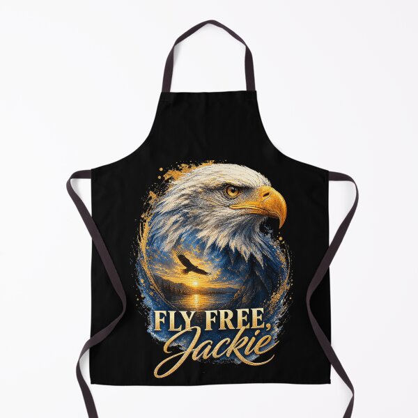 Item preview, Fly Free Jackie Big Bear Eagle Memorial designed and sold by Teansnack.