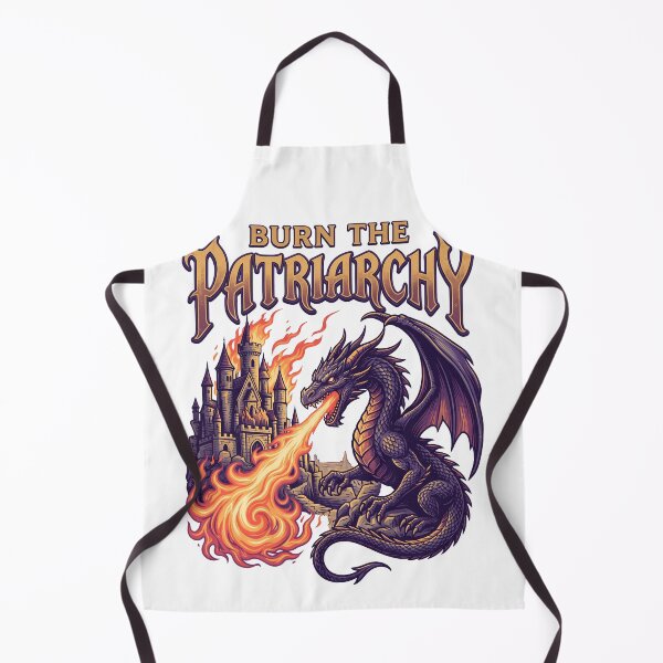Item preview, Burn The Patriarchy Feminist Dragon Fantasy Castle designed and sold by k3rstman1.