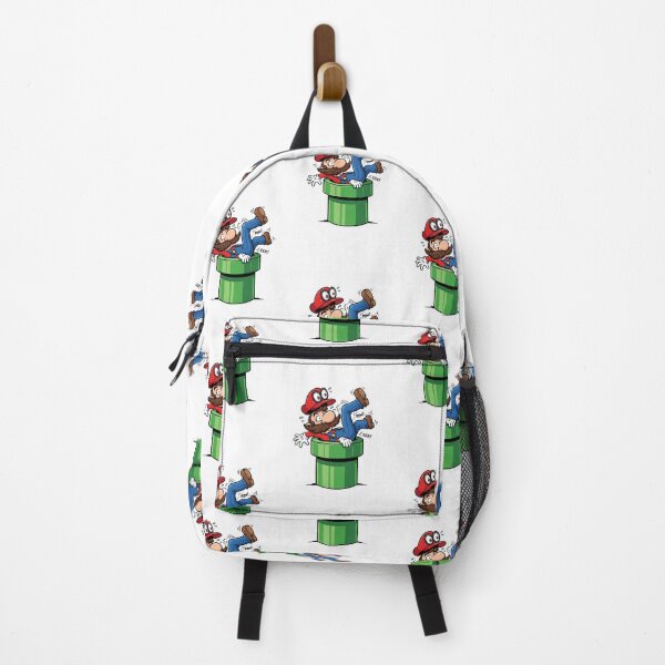 Item preview, Funny Plumber Stuck in Green Warp Pipe Gaming Illustration designed and sold by jhgjykuo.