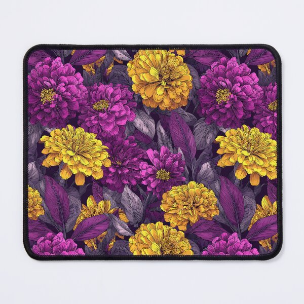 Item preview, Trendy Zinnia Texture - Retro Flower Floral - Anniversary Gift Ideas designed and sold by RoyalStarsPatts.