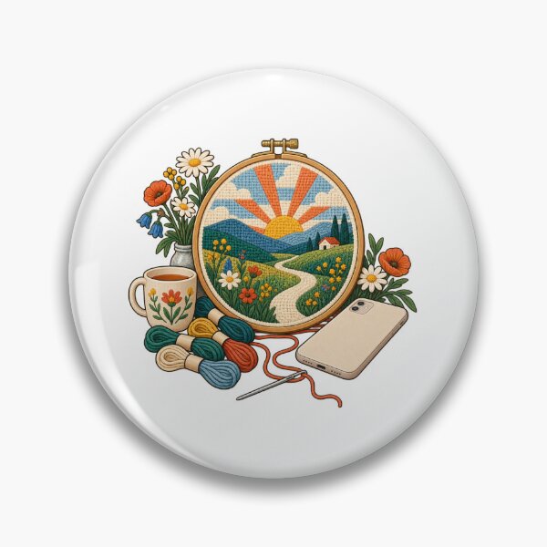Item preview, Needlepoint Quiet Hour designed and sold by UrbanCanvvas.