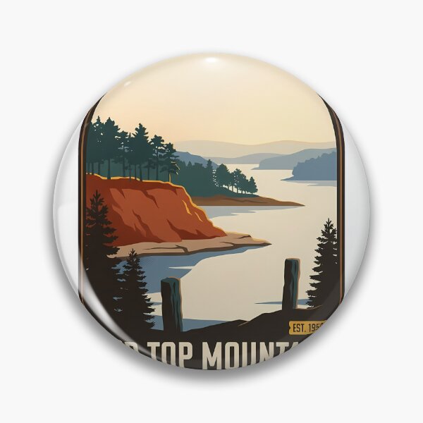 Item preview, Red Top Mountain Georgia designed and sold by DetourDgn.