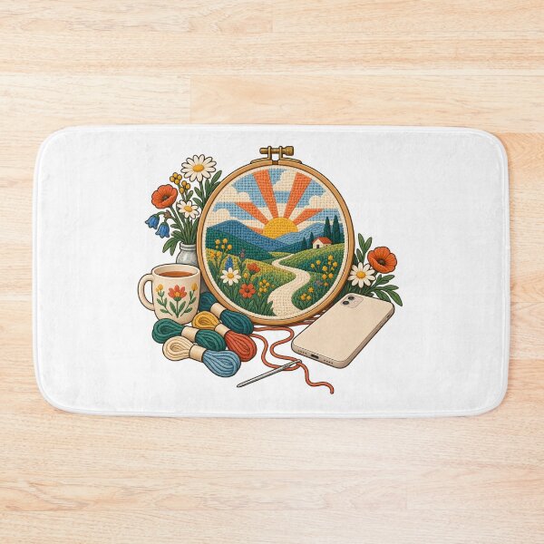 Item preview, Needlepoint Quiet Hour designed and sold by UrbanCanvvas.