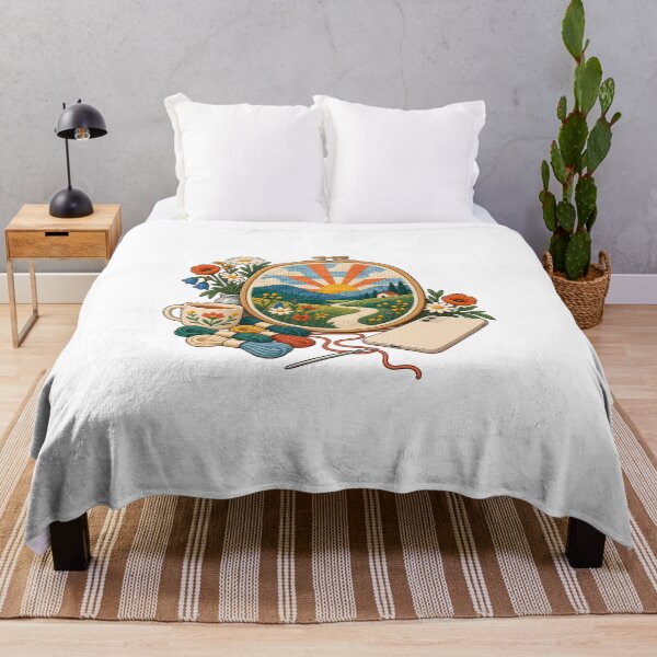 Item preview, Needlepoint Quiet Hour designed and sold by UrbanCanvvas.