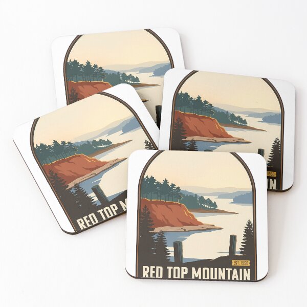 Item preview, Red Top Mountain Georgia designed and sold by DetourDgn.