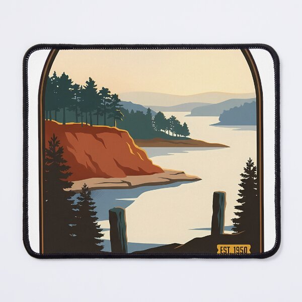 Item preview, Red Top Mountain Georgia designed and sold by DetourDgn.