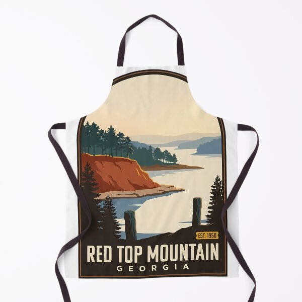 Item preview, Red Top Mountain Georgia designed and sold by DetourDgn.